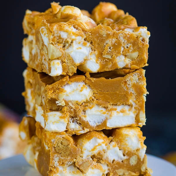 Butterscotch Peanut Butter Marshmallow Fudge (~100g)