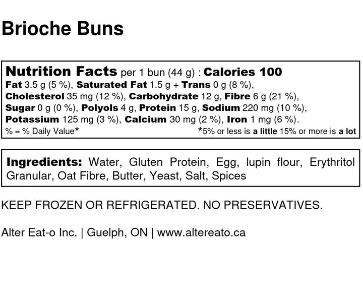 Brioche Buns (4/order)